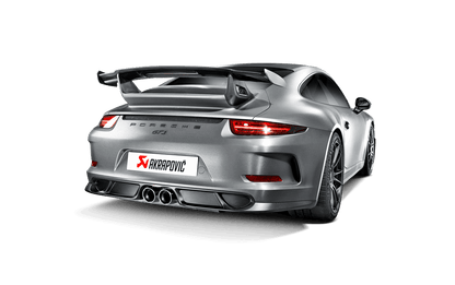 Rear Carbon fiber diffuser Porsche 911 GT3 (991)