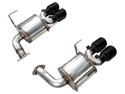 AWE Touring Edition Axleback Exhaust for VB Subaru WRX - Diamond Black Tips