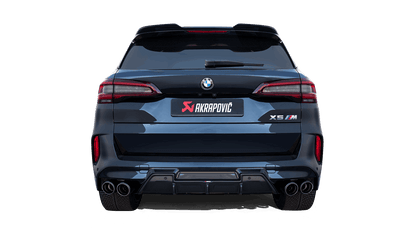 Akrapovic 2020+ BMW X5M (F95)/X6M (F96) Slip-On Line (Titanium) w/Carbon Fiber Titanium Tips