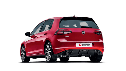 Akrapovic Golf GTI MK7 Evolution Exhaust System w/ Carbon Tail Pipe Set (Titanium)
