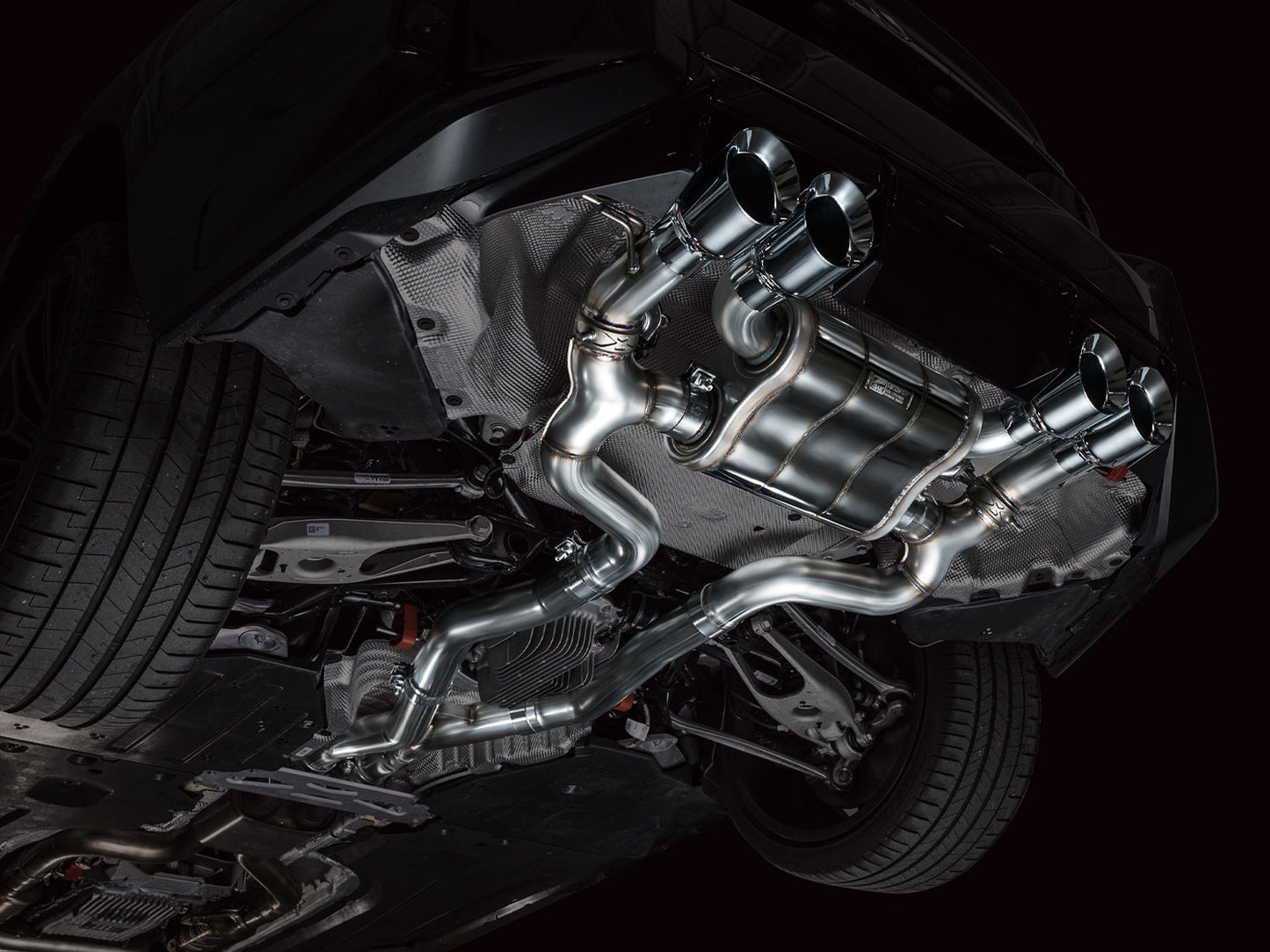 AWE SwitchPath™ Exhaust for BMW G87 M2 - Chrome Silver Tips