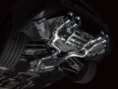AWE SwitchPath™ Exhaust for BMW G87 M2 - Chrome Silver Tips