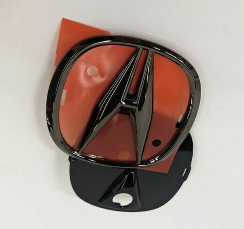 Genuine Acura 2021+ TLX Rear Emblem, Black Chrome A-Mark "Acura"