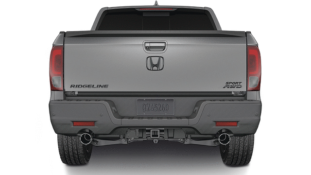 Genuine Honda 2017+ Ridgeline Exterior Emblem Kit, Rear H-Mark & Ridgeline
