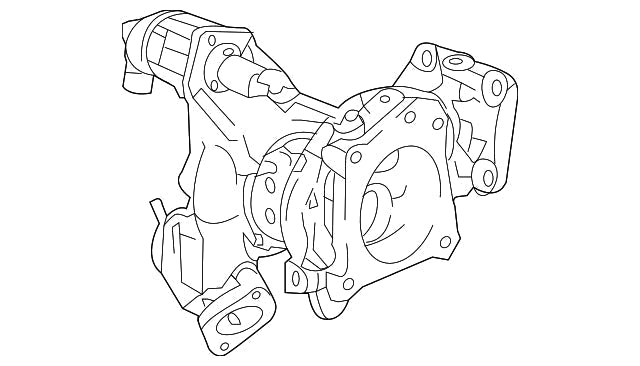 Genuine Honda 2023+ Civic Type-R FL5 Turbocharger Assembly