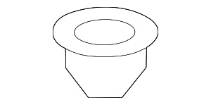 Genuine Honda 74172-SD4-020 Radiator Mounting (Lower) Cushion