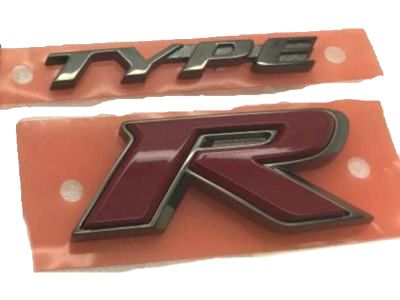 Genuine Honda Civic Type-R FK8 "Type-R" Rear Emblem