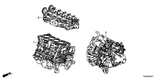 Genuine Honda 2017-2021 Civic Type-R FK8 General Cylinder Head Assembly