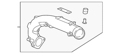 Genuine Honda 2017-2021 Civic Type-R FK8 Turbocharger Joint Inlet Pipe Assembly
