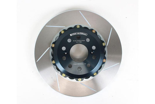 GiroDisc 2017-2021 Honda Civic Type-R FK8 Slotted 2-Piece Front Rotors