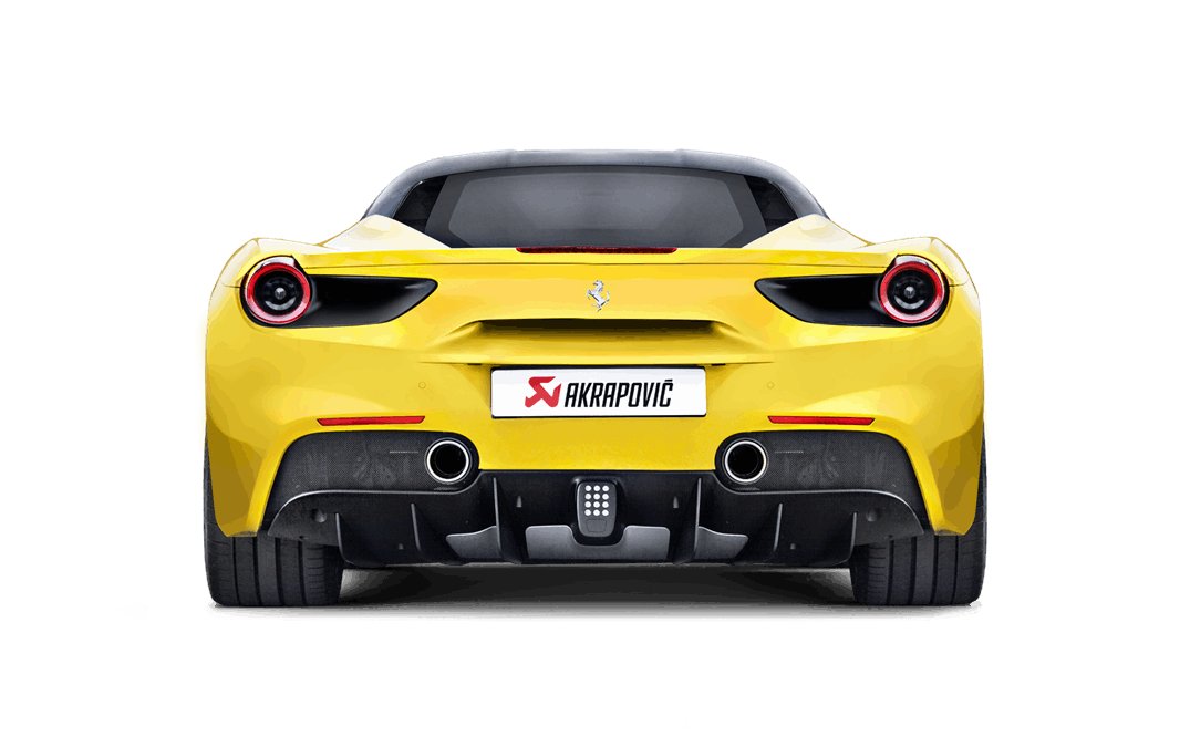 Akrapovic 488 GTB / 488 Spyder Slip-On Performance Exhaust