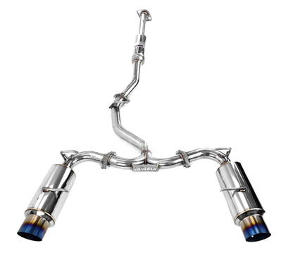 Invidia N1 Cat-Back Exhaust w/ Blue Titanium Tips | 2013-2021 BRZ/FR-S/86