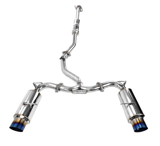 Invidia N1 Cat-Back Exhaust w/ Blue Titanium Tips | 2013-2021 BRZ/FR-S/86