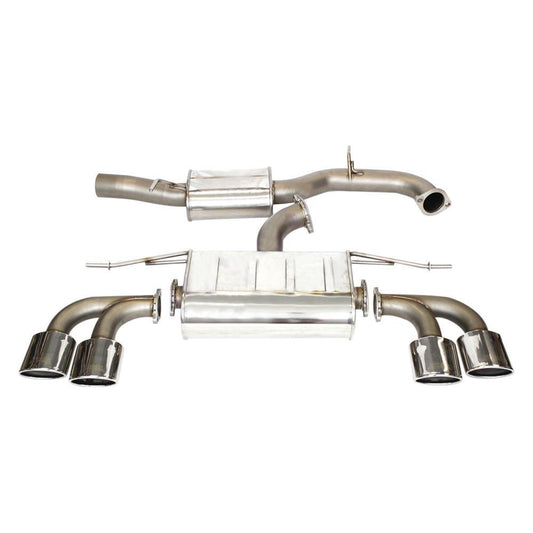 Invidia Q300 Stainless Steel Cat-Back Exhaust System | 2015 Volkswagen Golf R