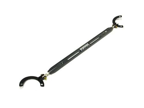 Megan Racing Front Upper Strut Tower Bar for Honda Prelude 92-96 / 97-01 - Gunmetal - MR-SB-HP9201FU-G