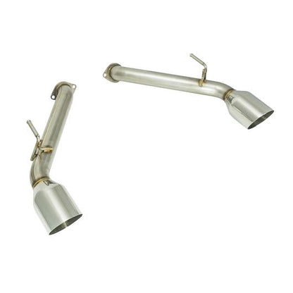 REMARK Axleback Exhaust. Infiniti Q60. Stainless Single Wall Tip