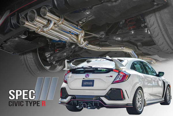 Remark 2017 - 2021 Honda Civic Type-R FK8 Spec-III Exhaust System