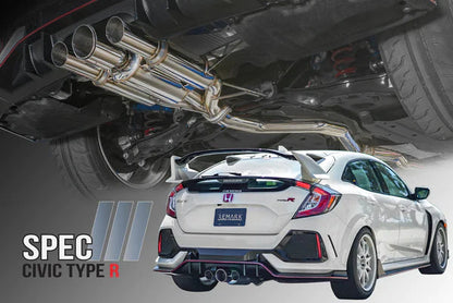 Remark 2017 - 2021 Honda Civic Type-R FK8 Spec-III Exhaust System