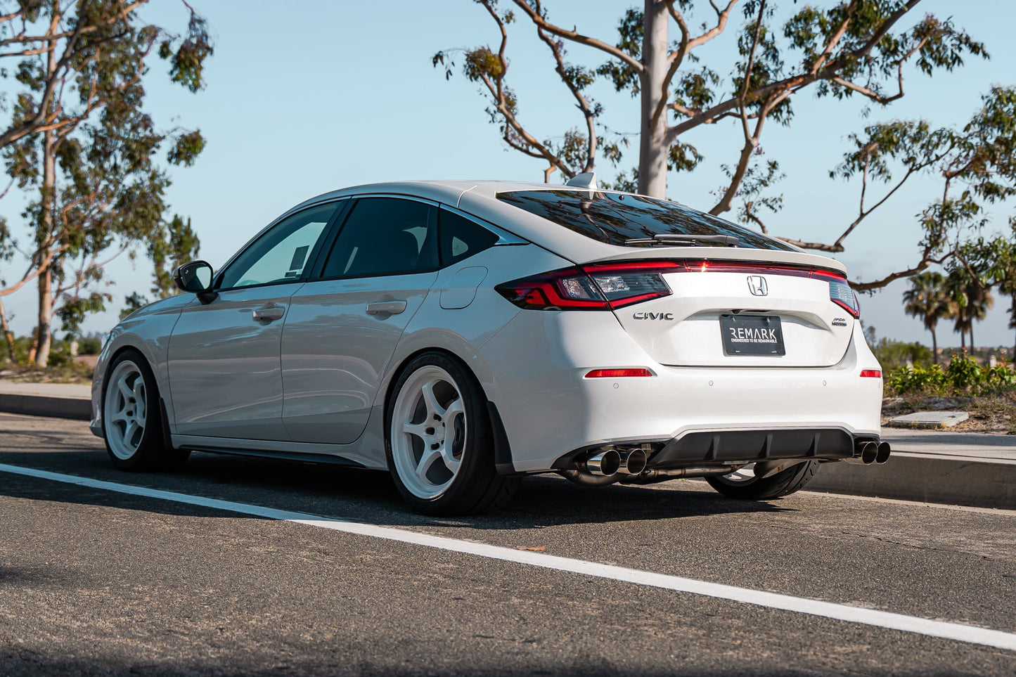 Remark 2022+ Honda Civic Hatchback Sport Touring Link Loop Exhaust