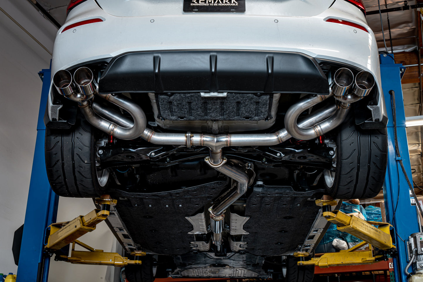 Remark 2022+ Honda Civic Hatchback Sport Touring Link Loop Exhaust