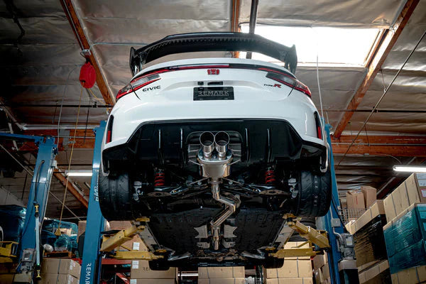 Remark 2023+ Honda Civic Type-R (FL5) Sports Touring Catback Exhaust/Front Pipe - Stainless Steel
