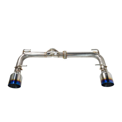 REMARK Axleback Exhaust. Toyota GR86 / Subaru BRZ 2022+. Burnt Stainless Single (4.5")