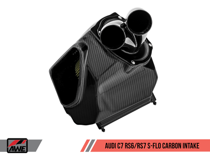 AWE S-FLO Carbon Intake for Audi C7 RS 6 / RS 7