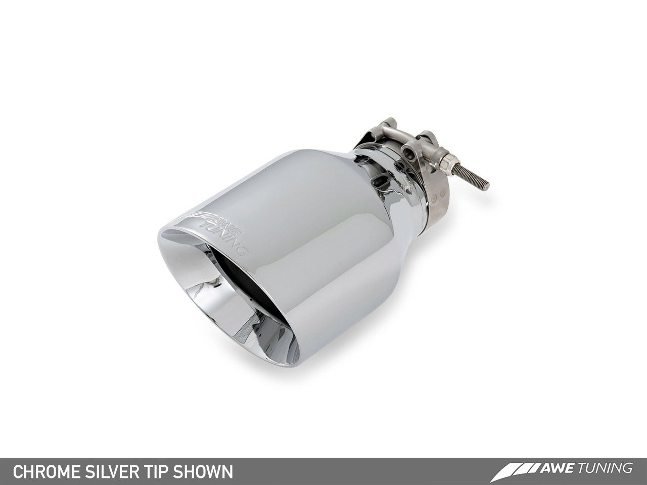 AWE Track Edition Exhaust for VW MK7 Golf SportWagen - Chrome Silver Tips (90mm)