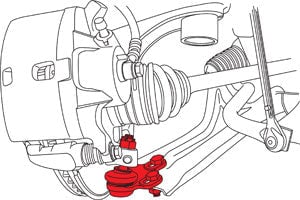 SPC 2016-2021 Honda Civic / 2017-2021 CR-V / 2018-2023 Accord OE Replacement Lower Ball Joint