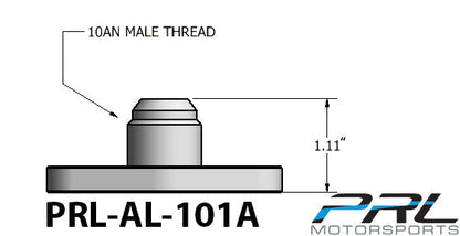 T3/T4 Turbo -10AN Ported Oil Drain Flange Standard
