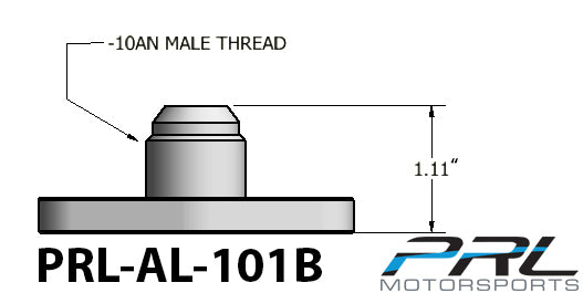 T3/T4 Turbo -10AN Ported Oil Drain Flange Standard