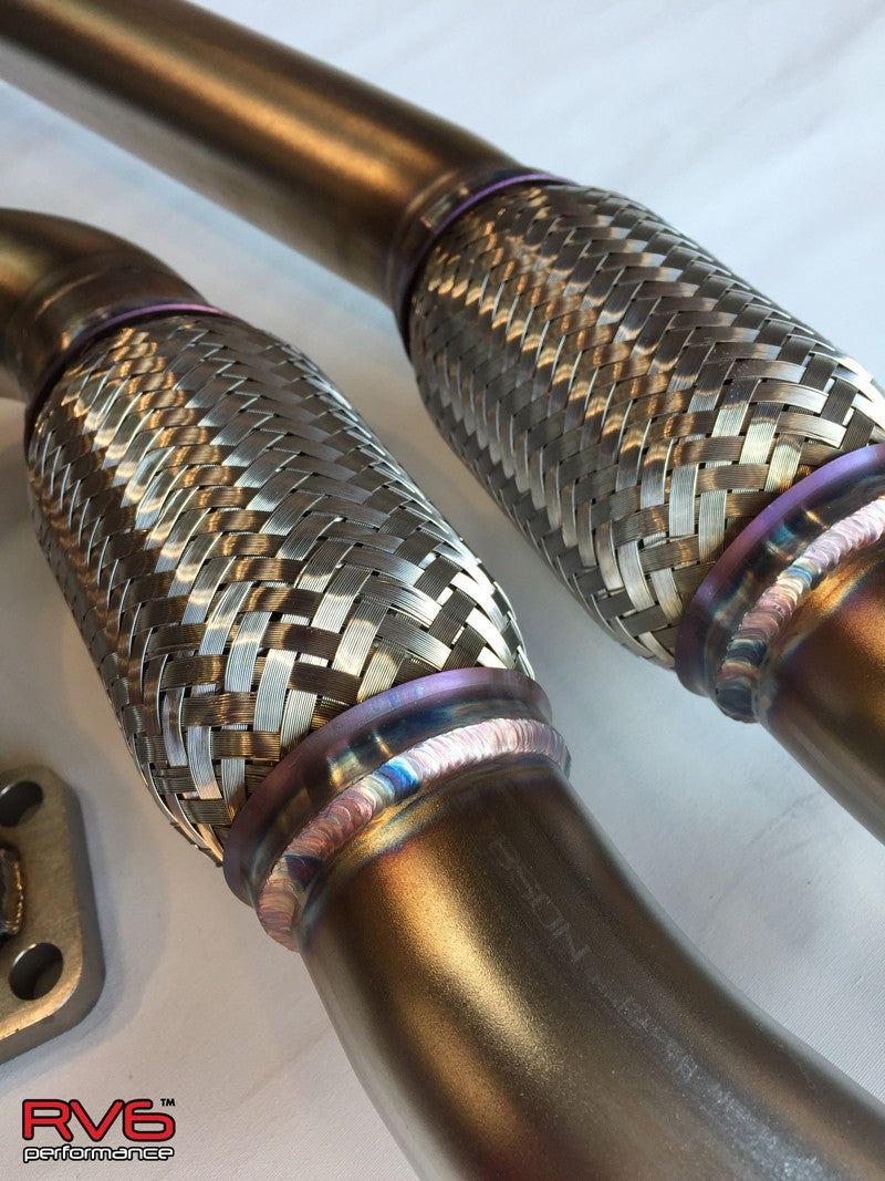 RV6 Long Tube Jpipe for 15-20 TLX FWD ONLY (3.5L) DOES NOT FIT AWD