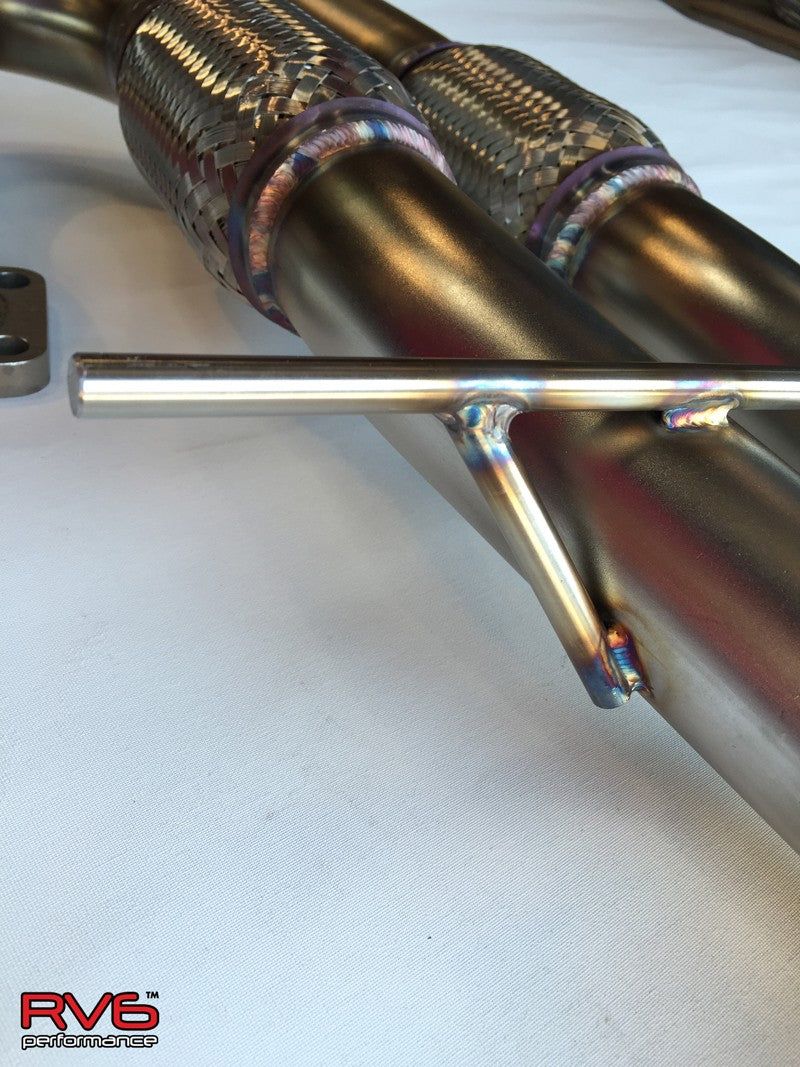 RV6 Long Tube Jpipe for 15-20 TLX FWD ONLY (3.5L) DOES NOT FIT AWD