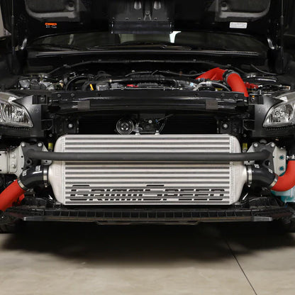 Grimmspeed Front Mount Intercooler Bumper Bar Black Coated For Subaru 15-21 WRX/STI
