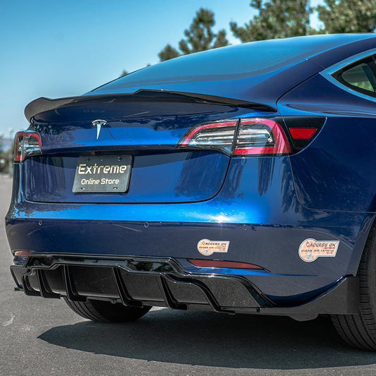 2017-23 Tesla Model 3 Rear Bumper Diffuser
